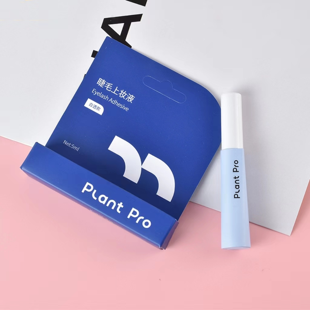 拍1发2睫毛新手持久嫁接假睫毛胶水半永久防水白色学生温和初学者