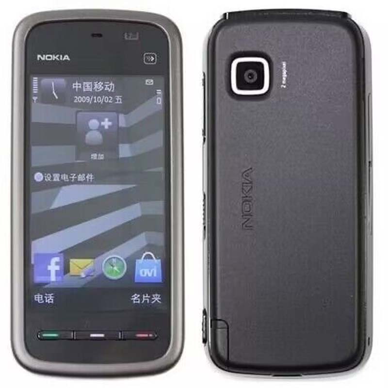 Nokia/诺基亚 5230 直板触屏手写经典怀旧学生备用老人手机