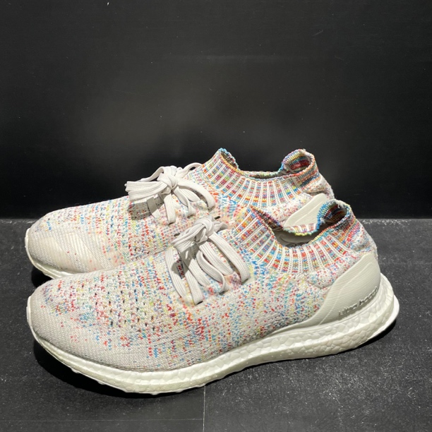 41码255内长｜正品9新 阿迪达斯 Ultra boost 彩虹编织 跑步鞋