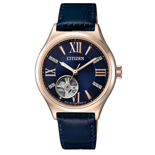 PC1003-15L镂空小牛皮全自动机械女表机械表复古经典腕表时尚潮流