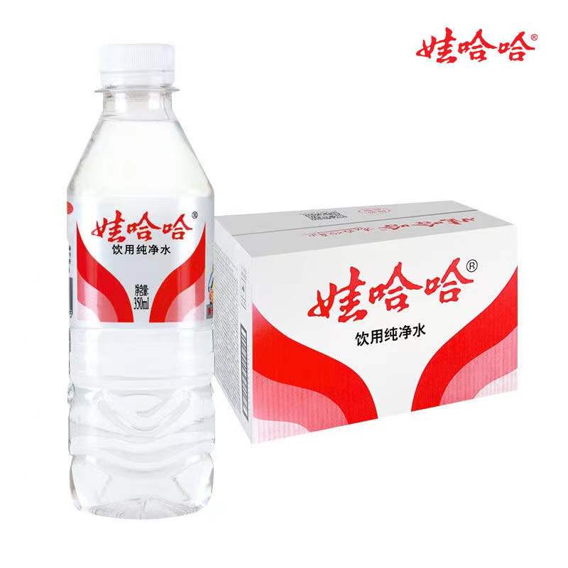 Wahaha/娃哈哈 纯净水350ml小瓶装饮用水旅游会议用水哇哈哈正品