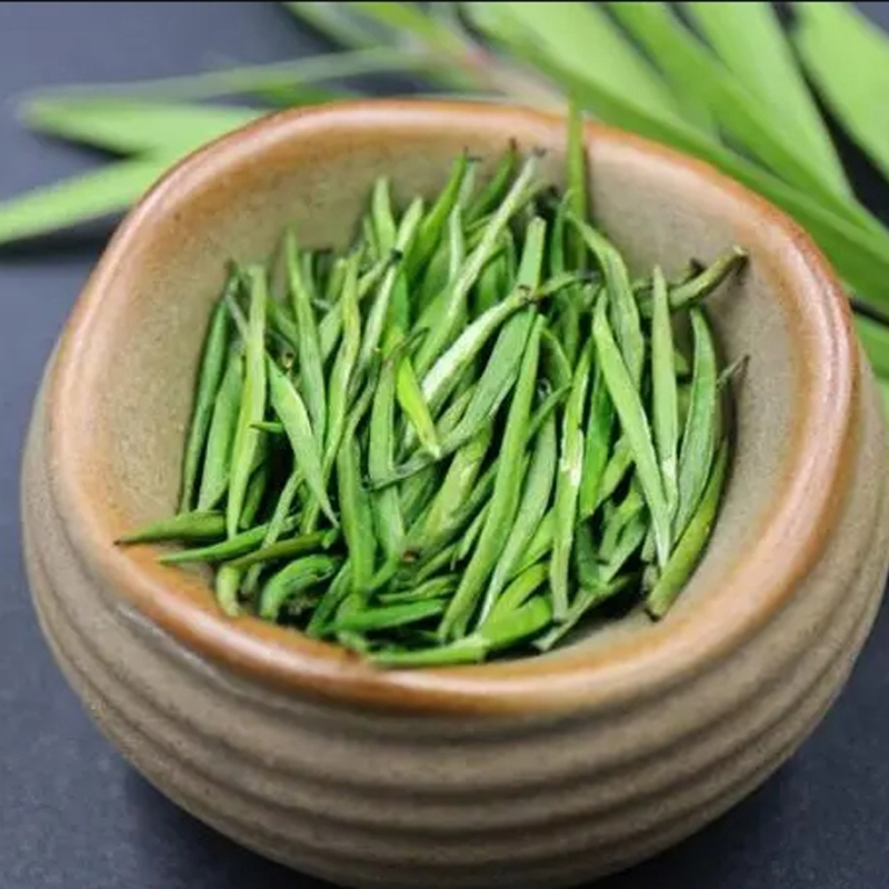 【疯狂砍价】2024新茶明前茶全芽头绿茶浓香型兰花香250克黄山发货