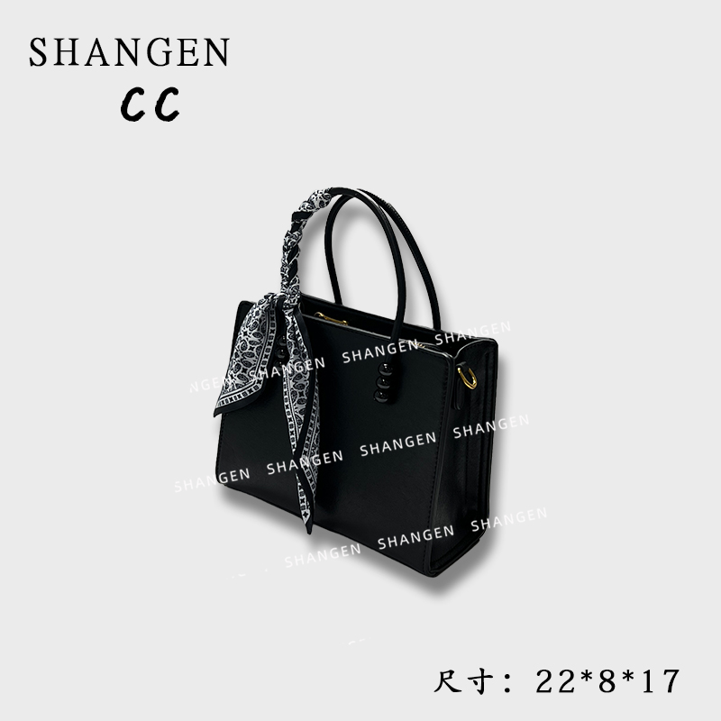 【尚恩CC】QYX-81234-黑色-RAIN.CUN轻奢小众时尚女士包