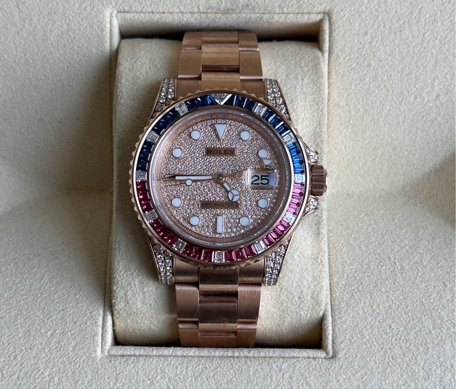 99新 Rolex/劳力士 格林尼治系列126755满天星21年全套