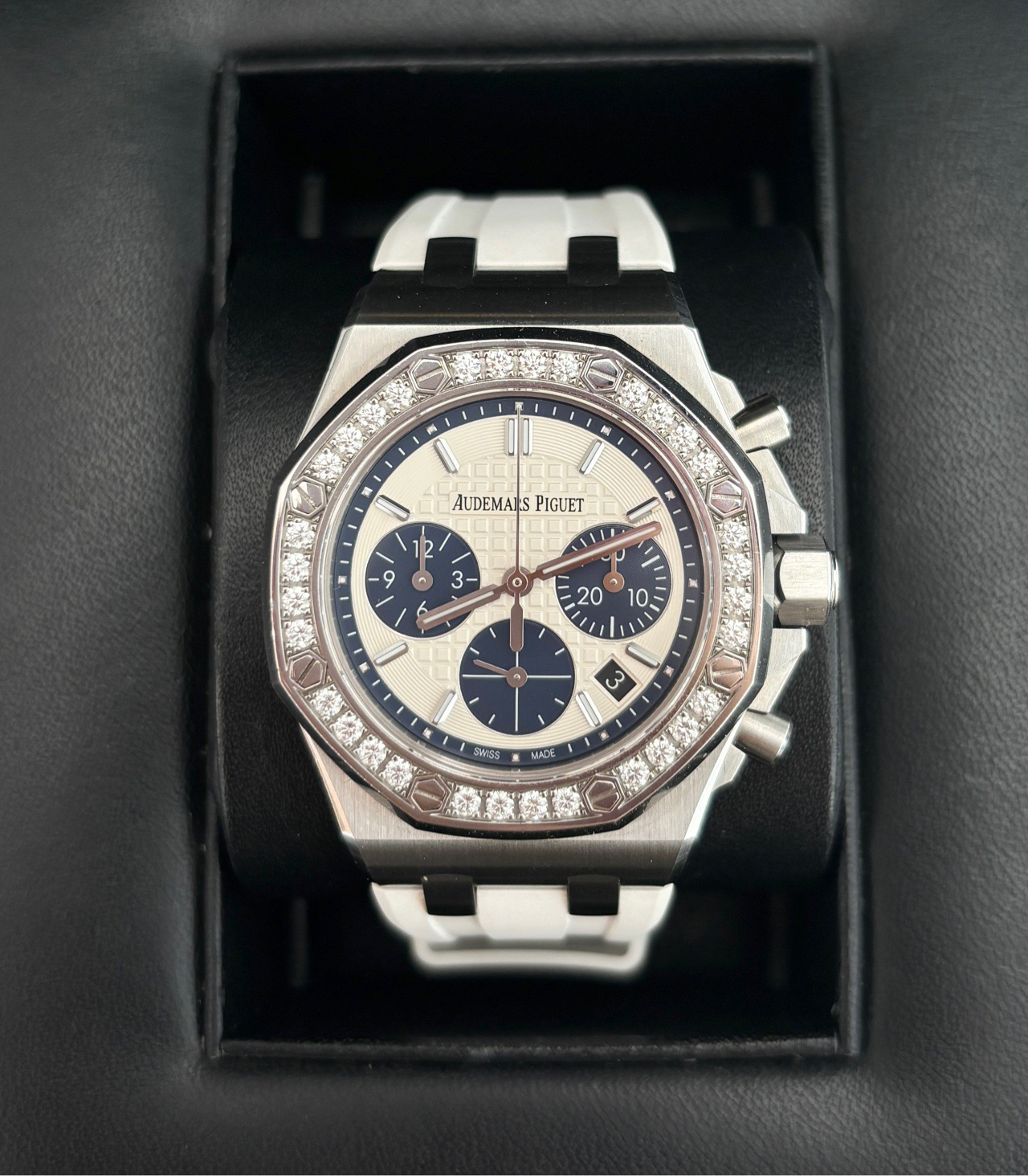 95新 AIPE/爱彼 离岸26231st王子文18年全套 37mm 电子卡自动机械