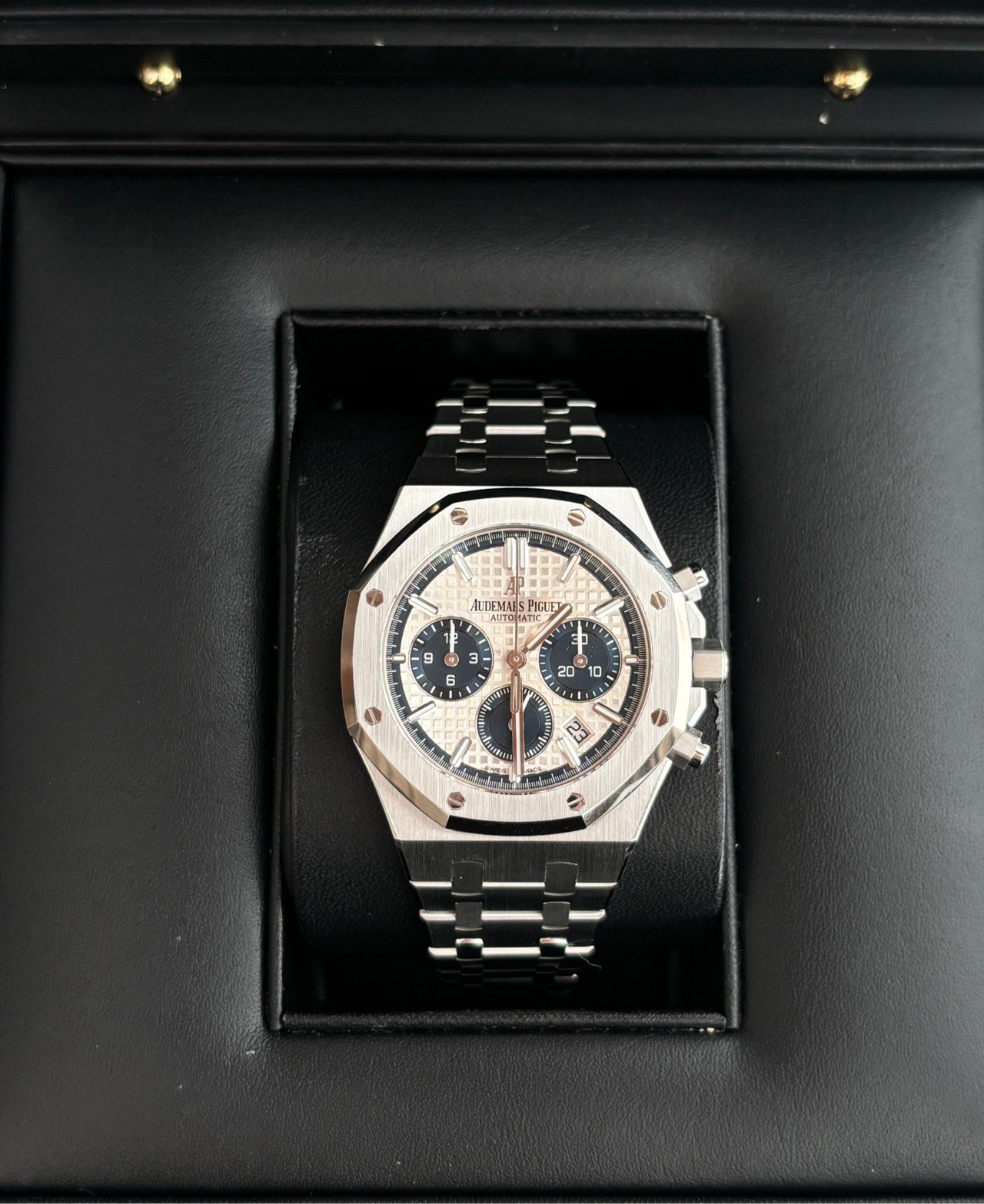 99新 Audemars Piguet/爱彼 离岸系列26315st蓝眼睛 19年全套