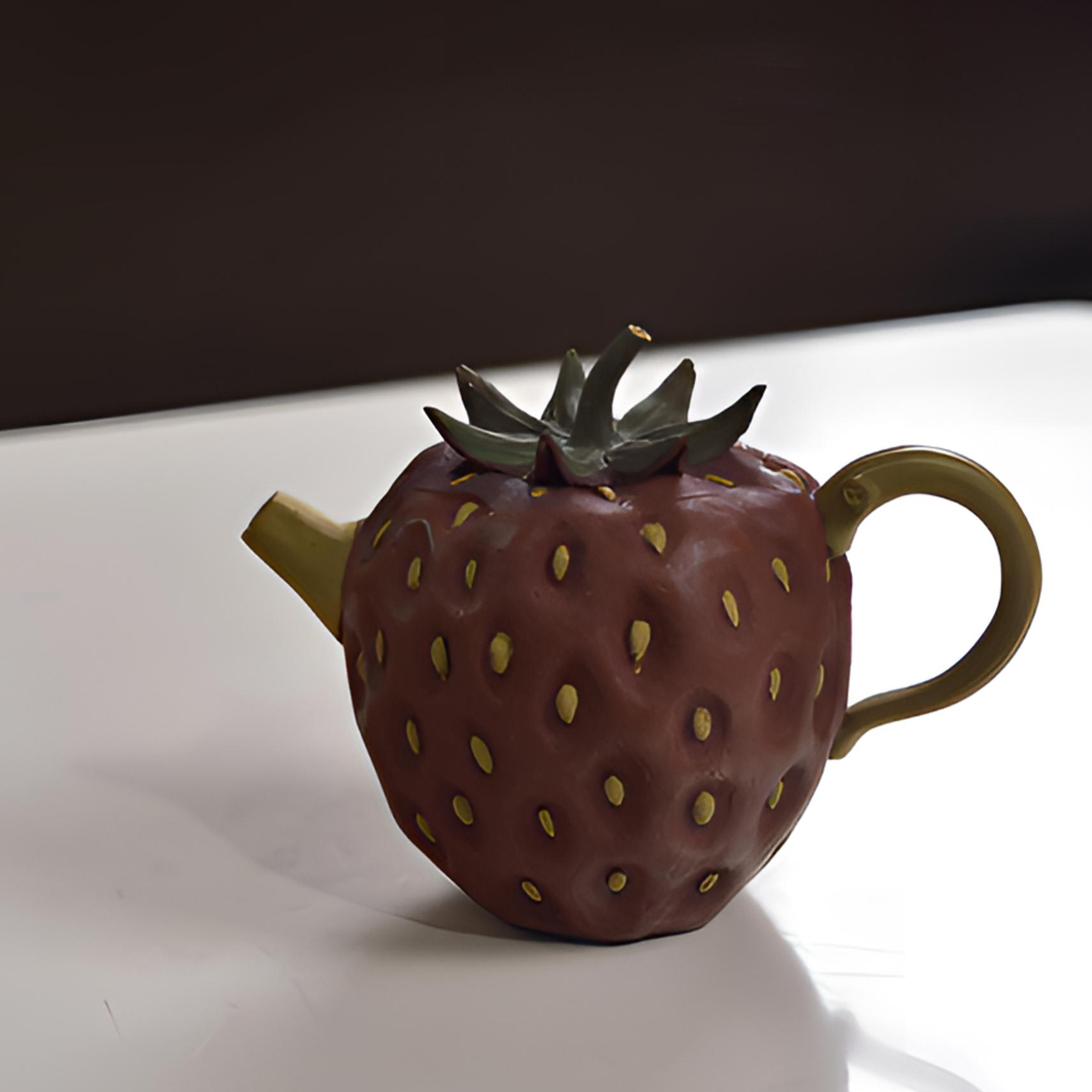 宜兴紫砂壶草莓壶高档茶具茶道用品陶瓷全手工手制纯手工泡茶壶