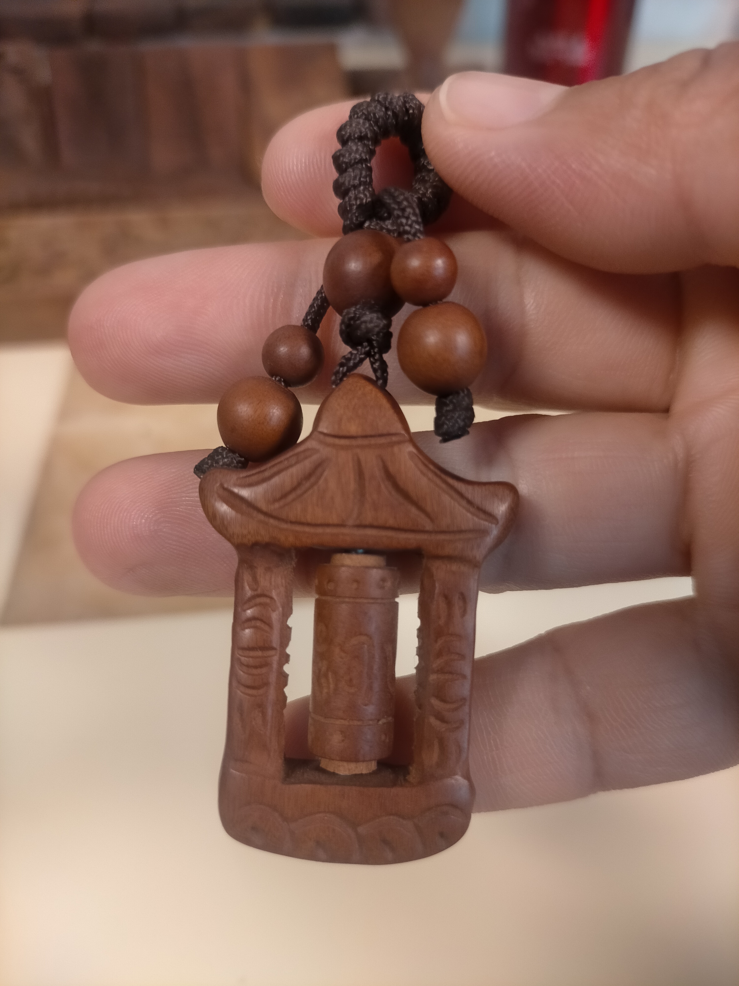 不锈钢木质吊坠 天然雷击木时尚挂件转门