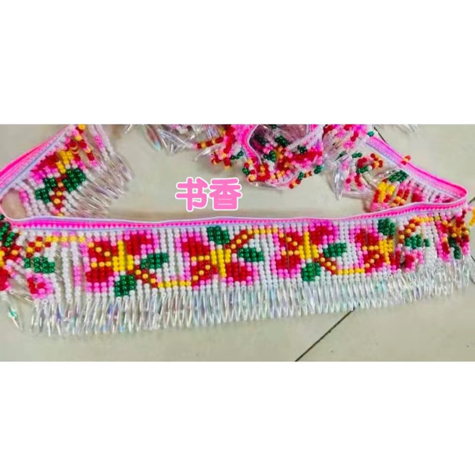 苗族手工串珠批发(标价是一米的价格 下单多米不剪断)