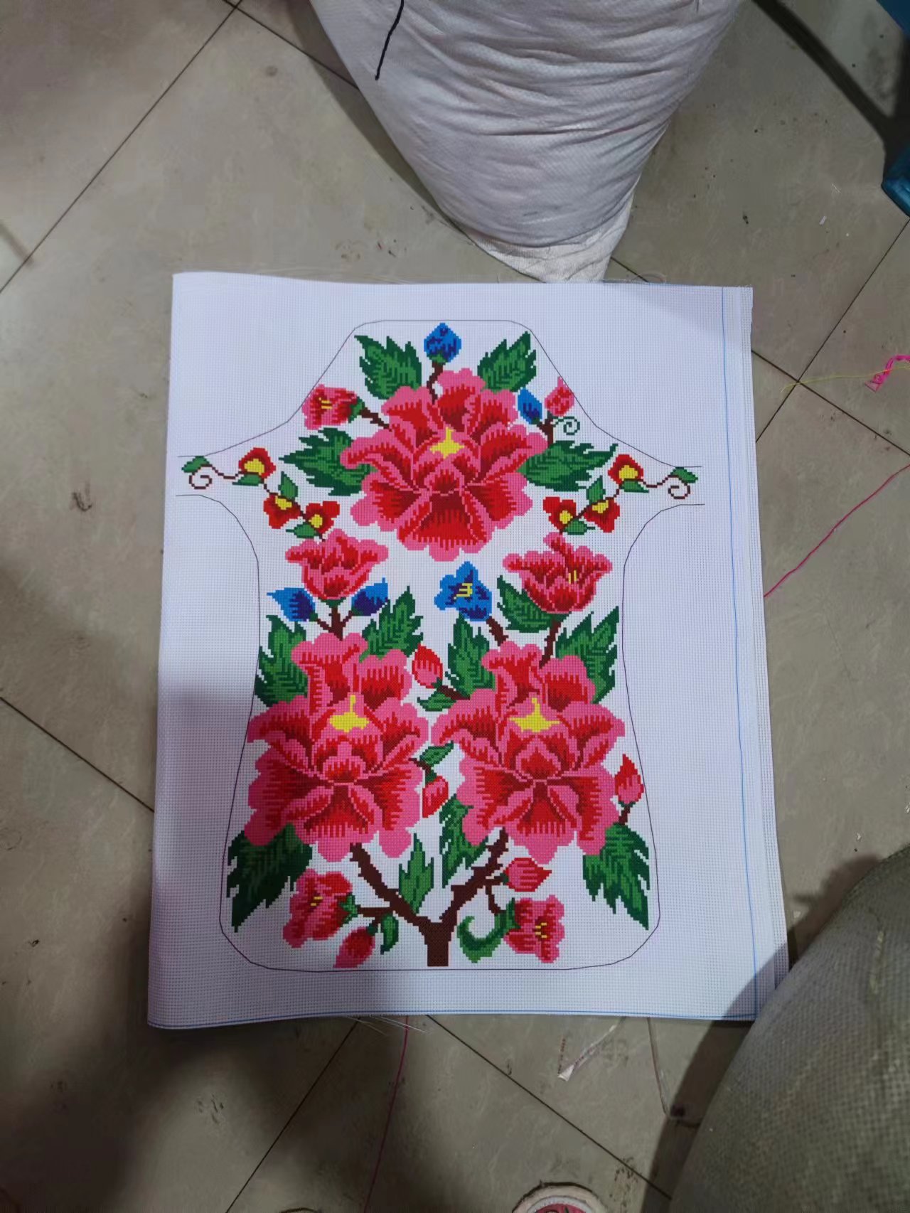 十字绣新款小围腰。