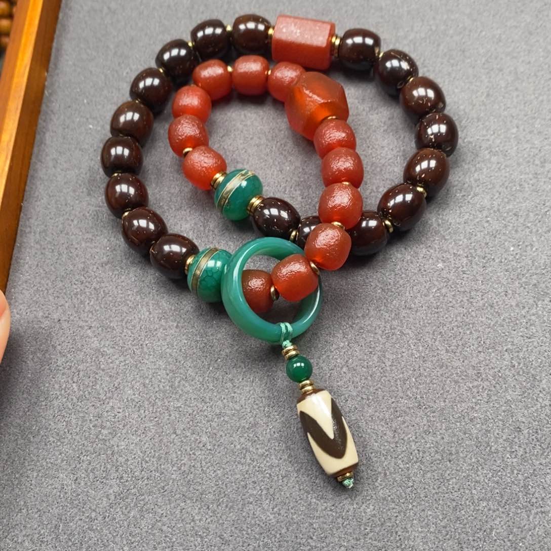 菩提把件未镶嵌紫金鼠