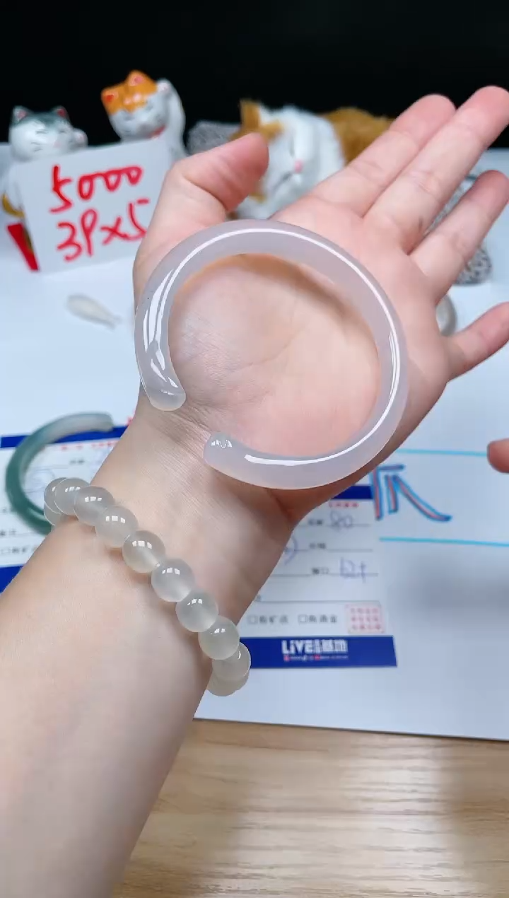 【闪购商品】玛瑙/玉髓手镯未镶嵌80-62