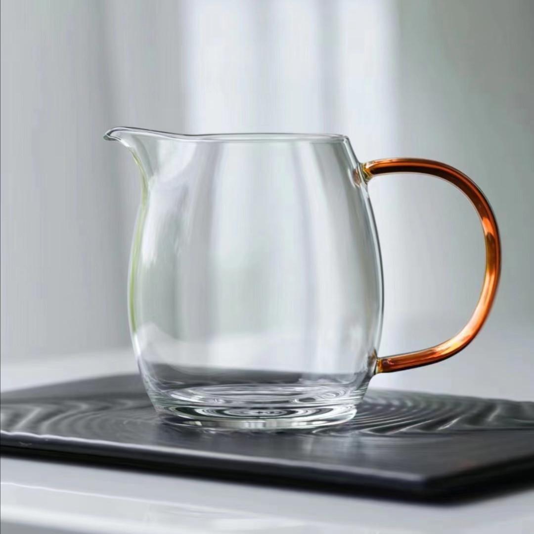 禾器晶彩澄然公道杯耐热耐高温分茶器茶海加厚底