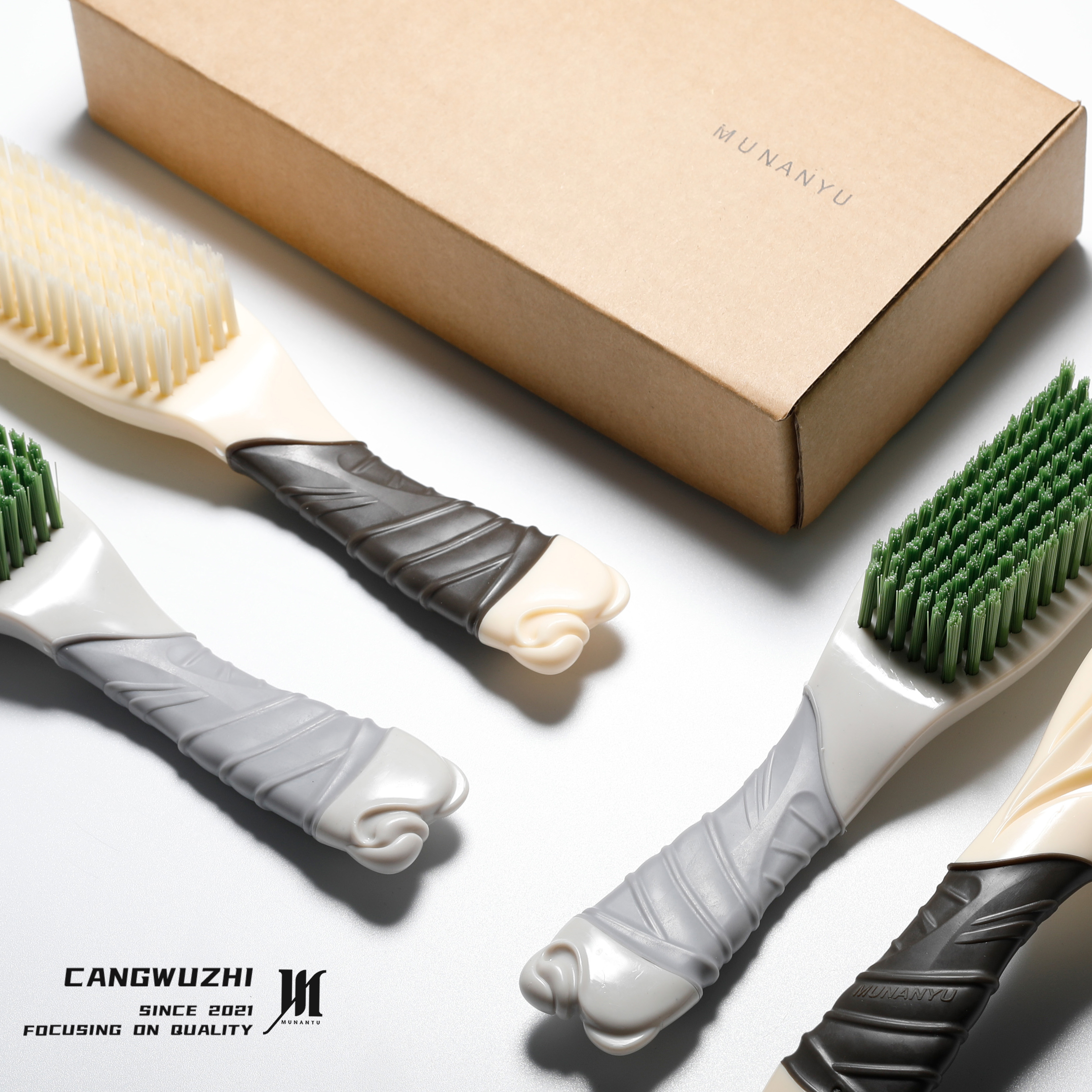 【藏物志】MUNANYU纳米刷 开荒打底+深度清洁  4把