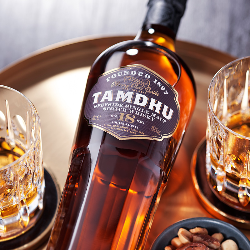 檀都(18年)苏格兰单一麦芽威士忌 700ml  英国原瓶进口