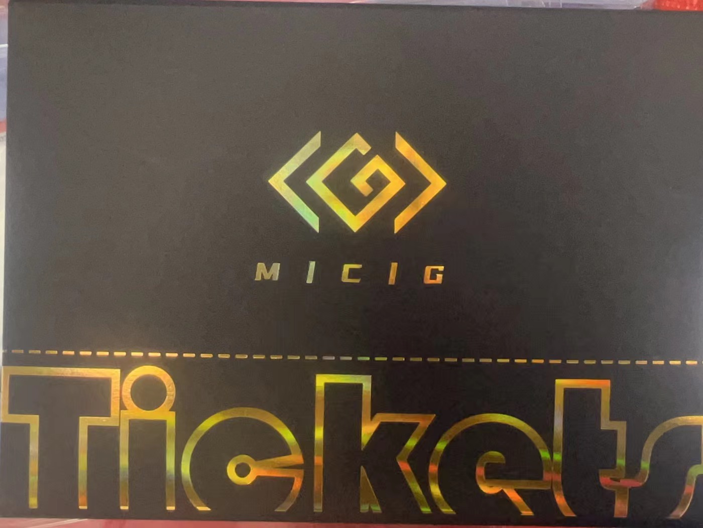 MCG签名票根系列（默认代拆）