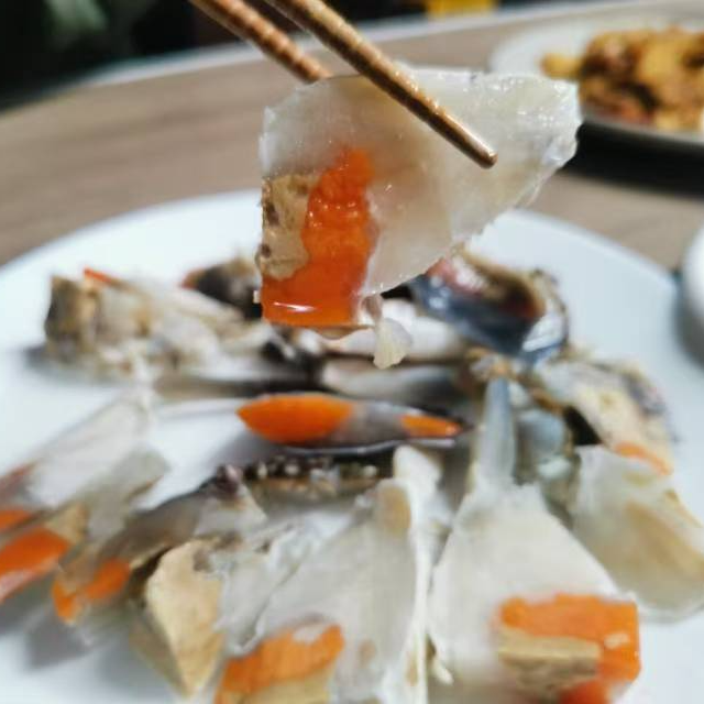 舟山红膏等级红膏呛蟹 （4-5两规格）