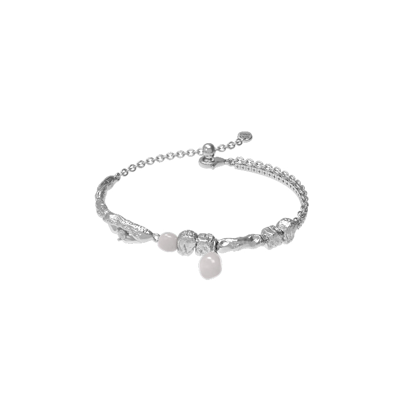 GOOGMO 铜合金合成锆石手链  失重系列设计师手链