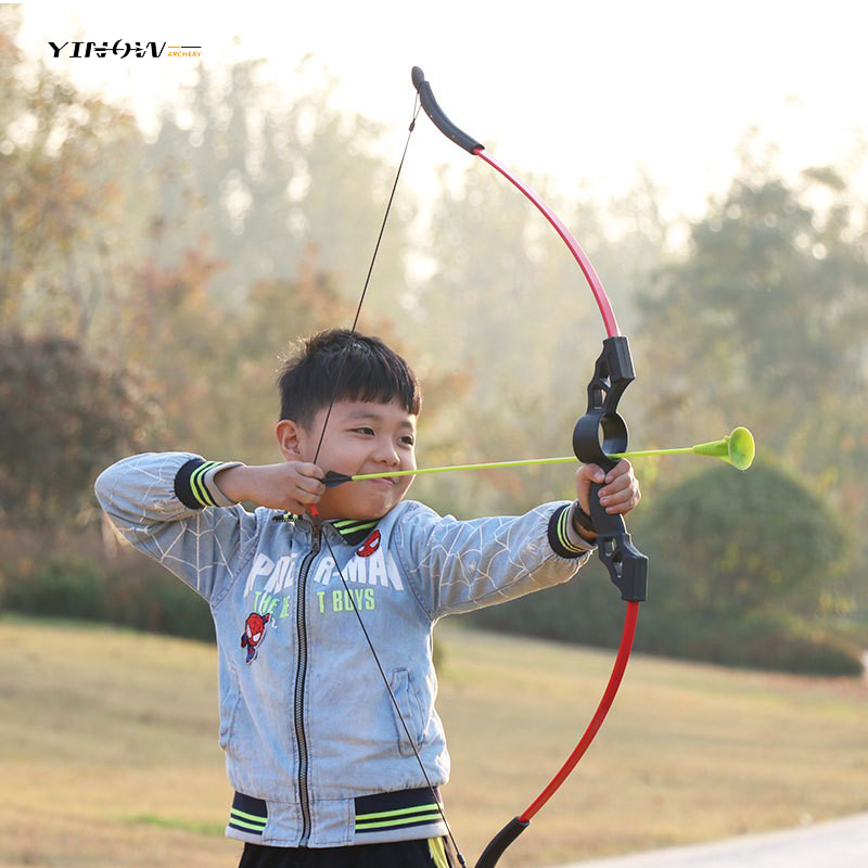 YINOW--青少年小飞象反曲弓弓箭户外射击野外传统金弓银弹射箭
