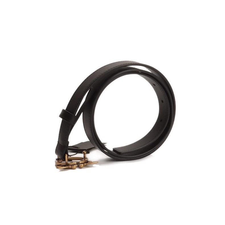 【敏敏】H242！复古针扣燕子腰带女士皮带 Z99QBLACK 宽度2CM