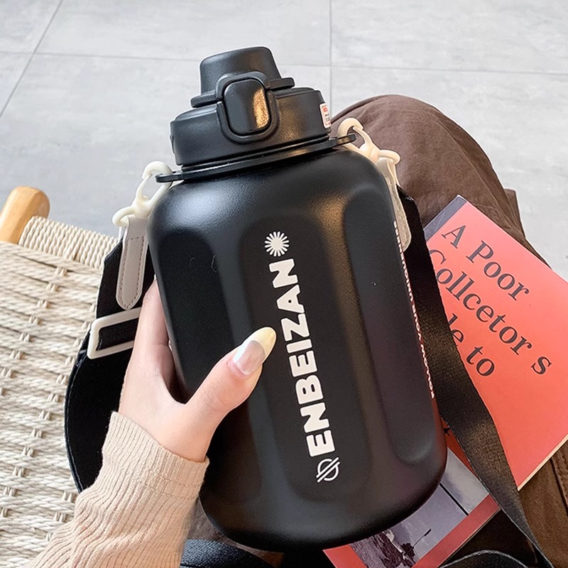 【老郭乱炸】酷吨吨保温杯大容量不锈钢便携双饮学生水杯