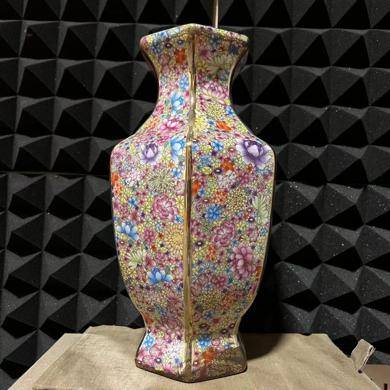 【六尊万花珐琅彩瓷器一个】 隆龘画苑 精品精选 珐琅彩瓷器