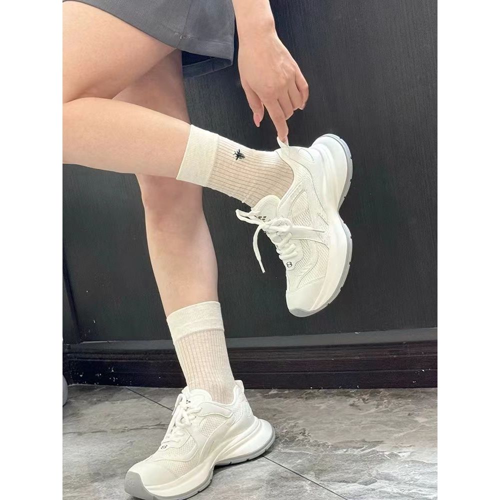 女鞋透气网面老爹鞋女网红显瘦休闲运动鞋 6282