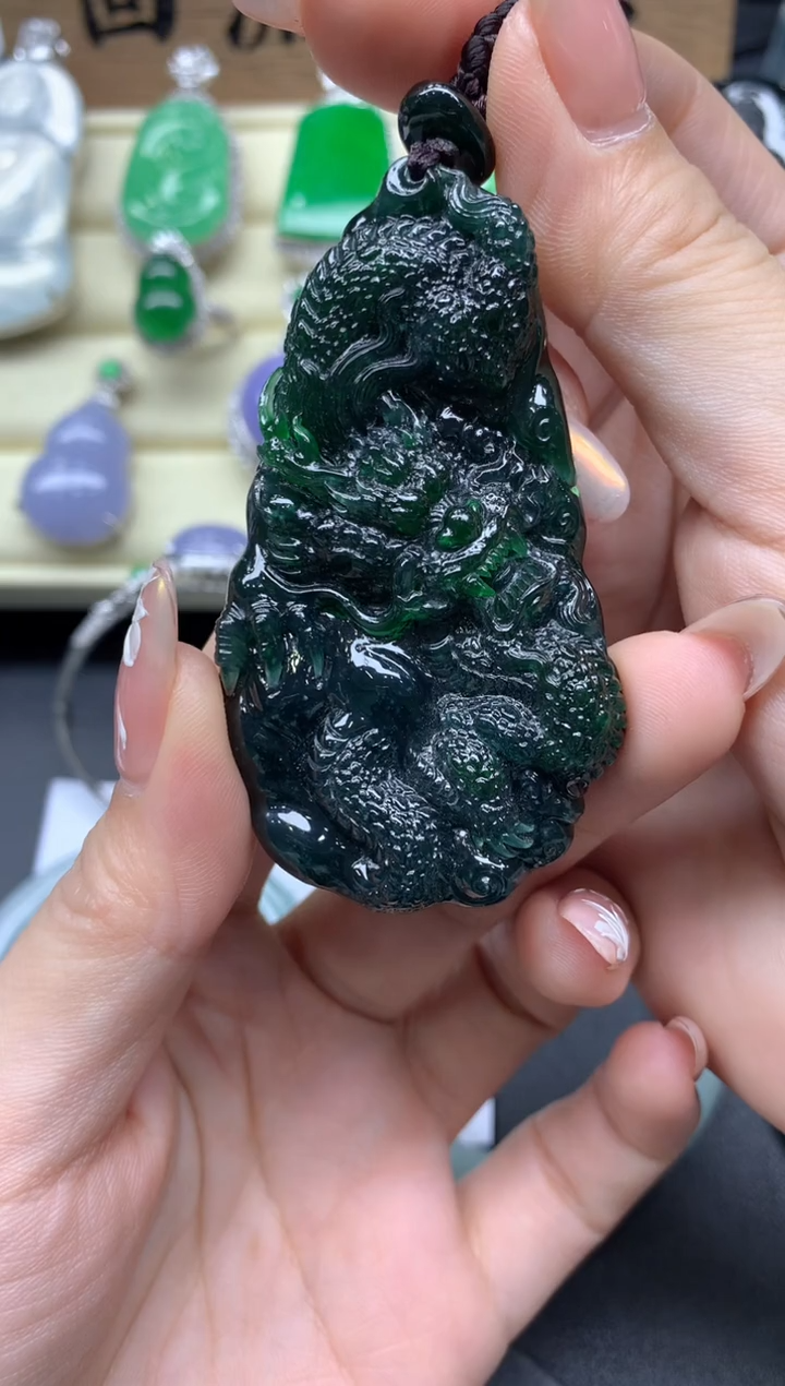 【闪购商品】翡翠吊坠未镶嵌218-多人