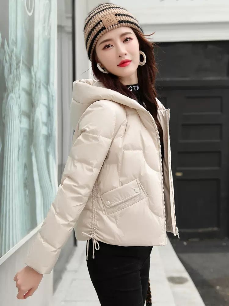 波司澄羽绒服轻薄羽绒羽绒女短款2023冬季新款别致小个子时尚加厚