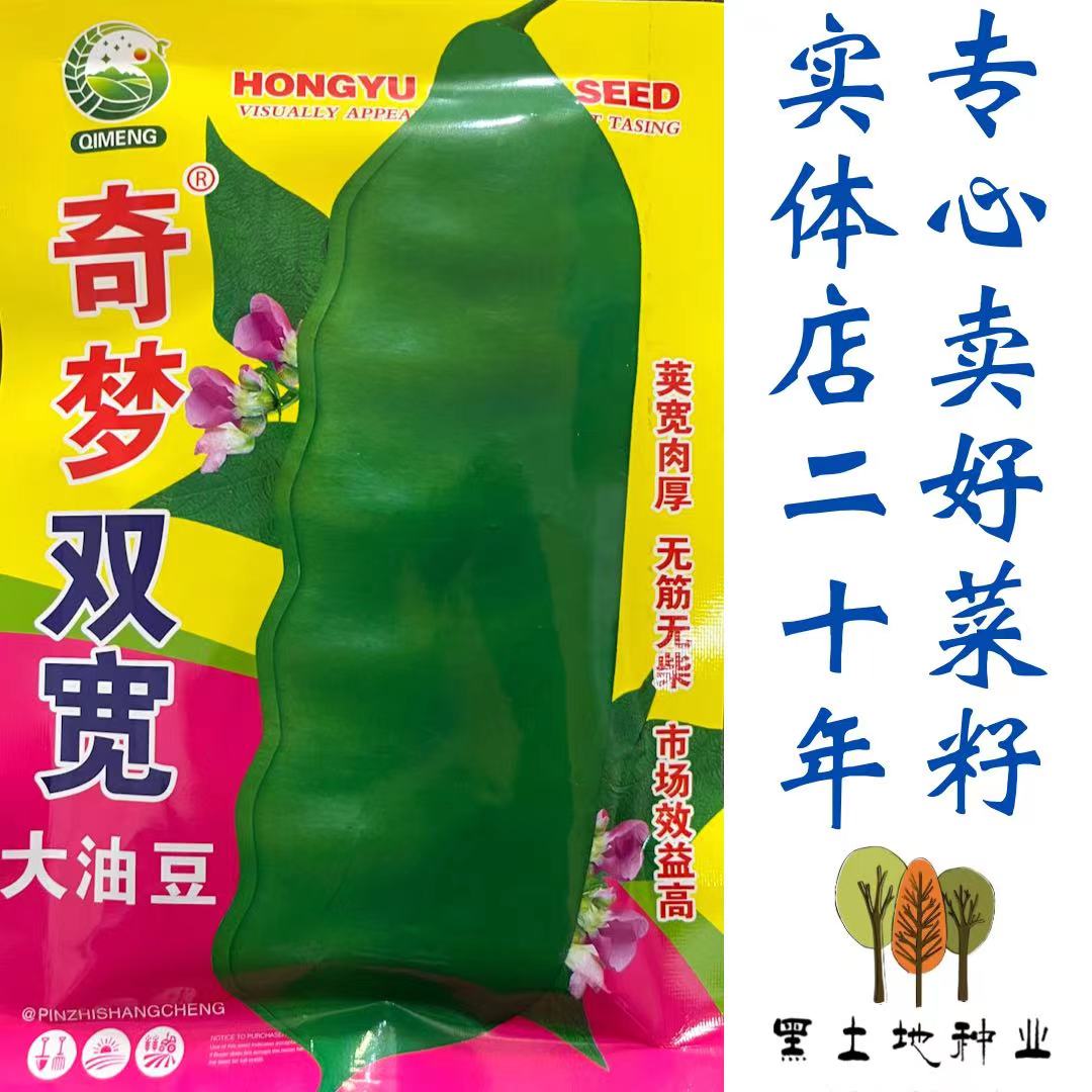 奇梦双宽大油豆角种子&&