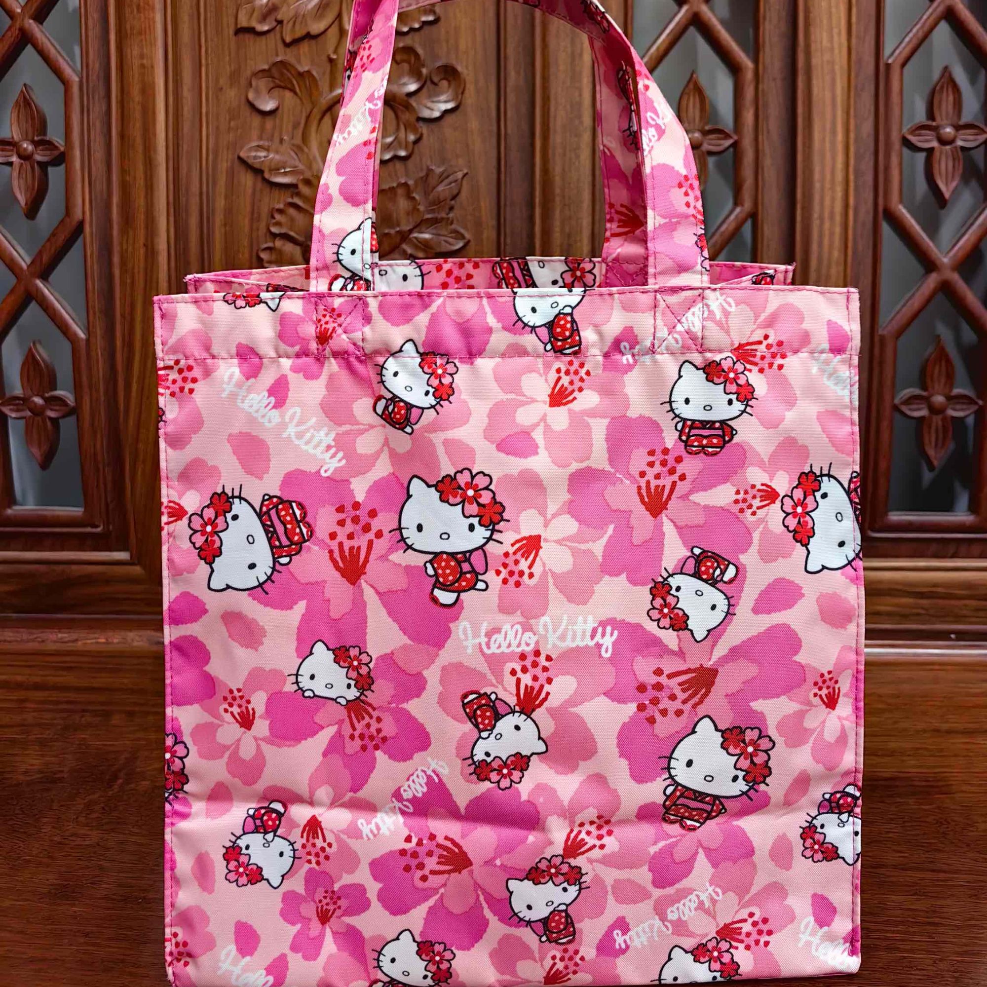 C041-C060可可爱爱粉粉嫩嫩猫猫便携卡通防水拎袋