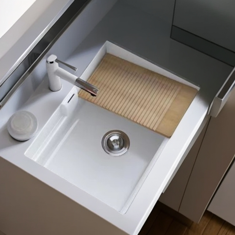 家用陶瓷台下盆带搓衣板洗脸盆嵌入式阳台洗衣洗手盆尚凤洁洗漱盆