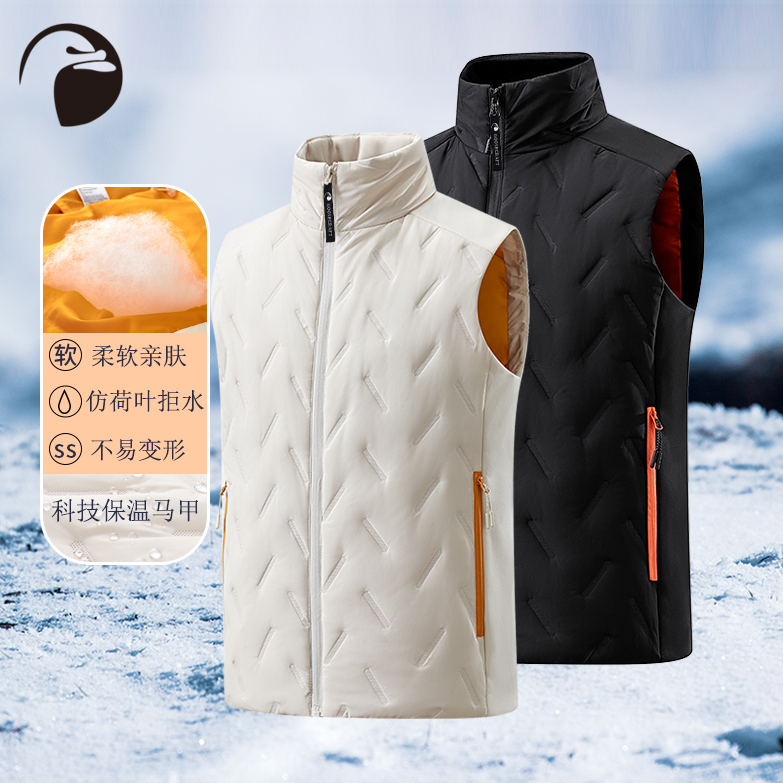 亚洲鹅户外高尔夫情侣男女马甲秋冬御寒保暖运动玩咖防风运动舒适