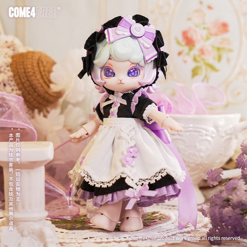 COME4FREE 【花语系列 】花铃信笺&紫藤物语 BJD娃衣(发衣不发娃)