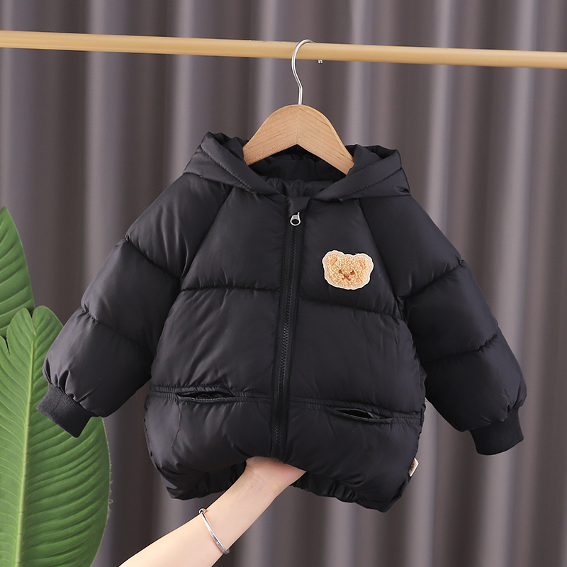 男童羽绒棉服冬季宝宝棉衣儿童冬装帅气小童外套加厚棉袄婴儿衣服