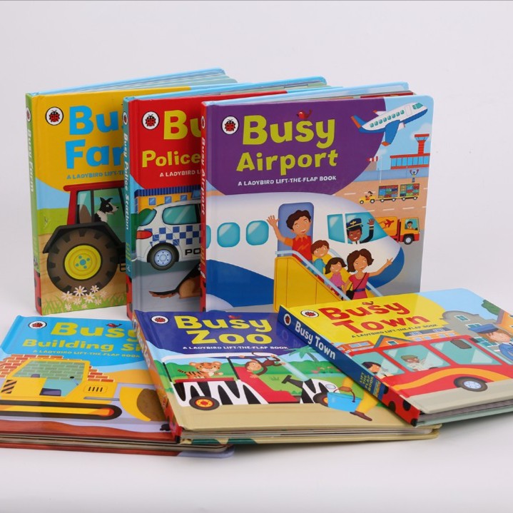 【小彼恩】 Ladybird Busy Books  6册 小瓢虫 非点读