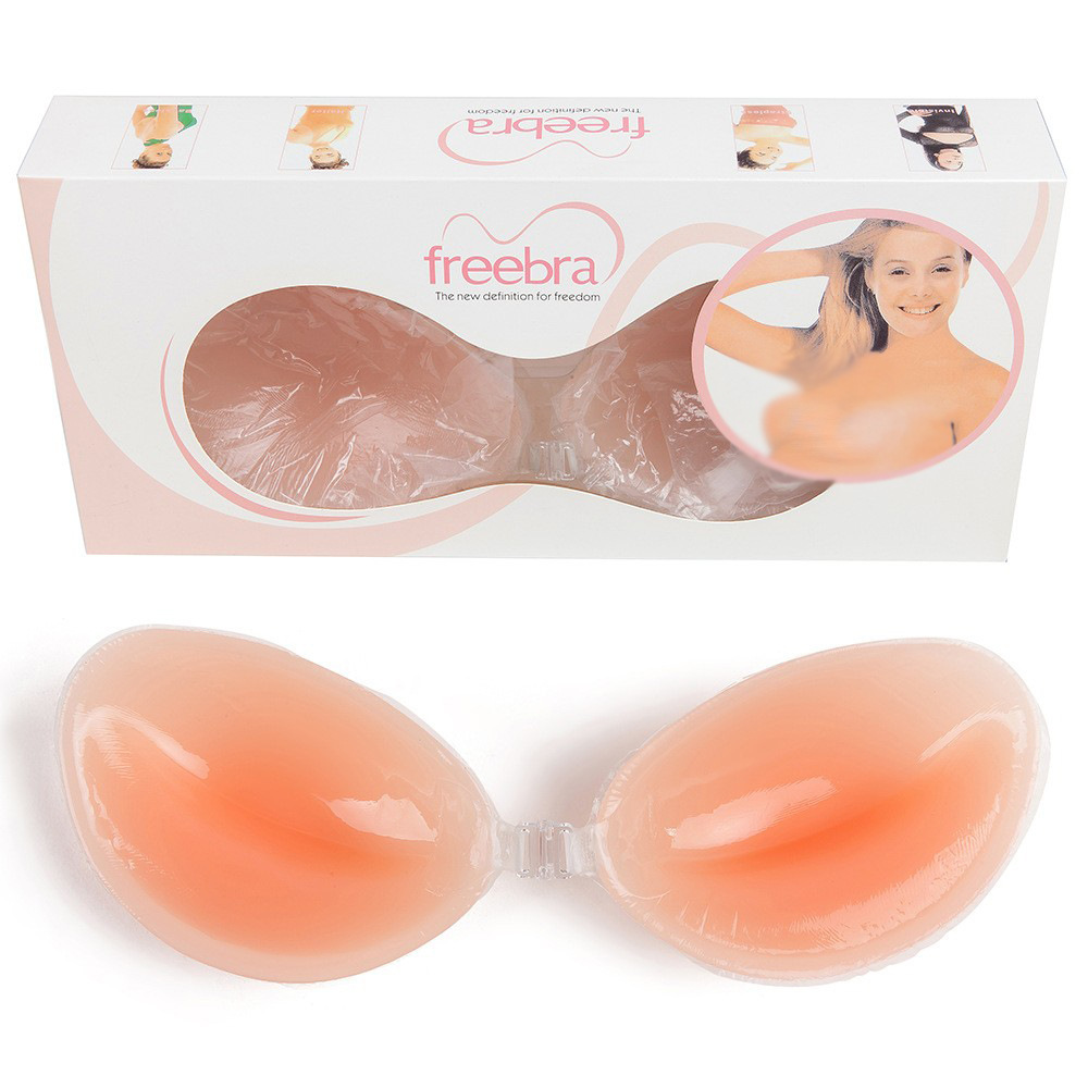 silicone bra聚拢无肩带隐形内衣文胸防水婚纱乳贴硅胶胸贴美背