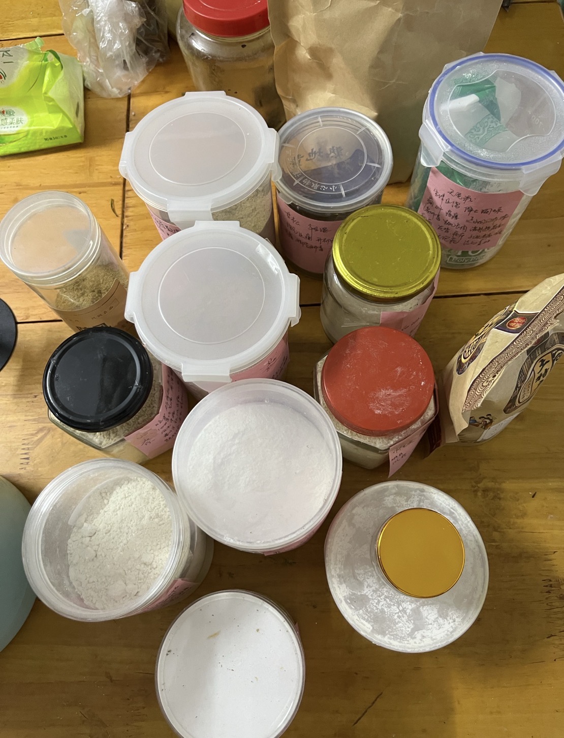 天然本草粉末自调玉肌散玉容丸