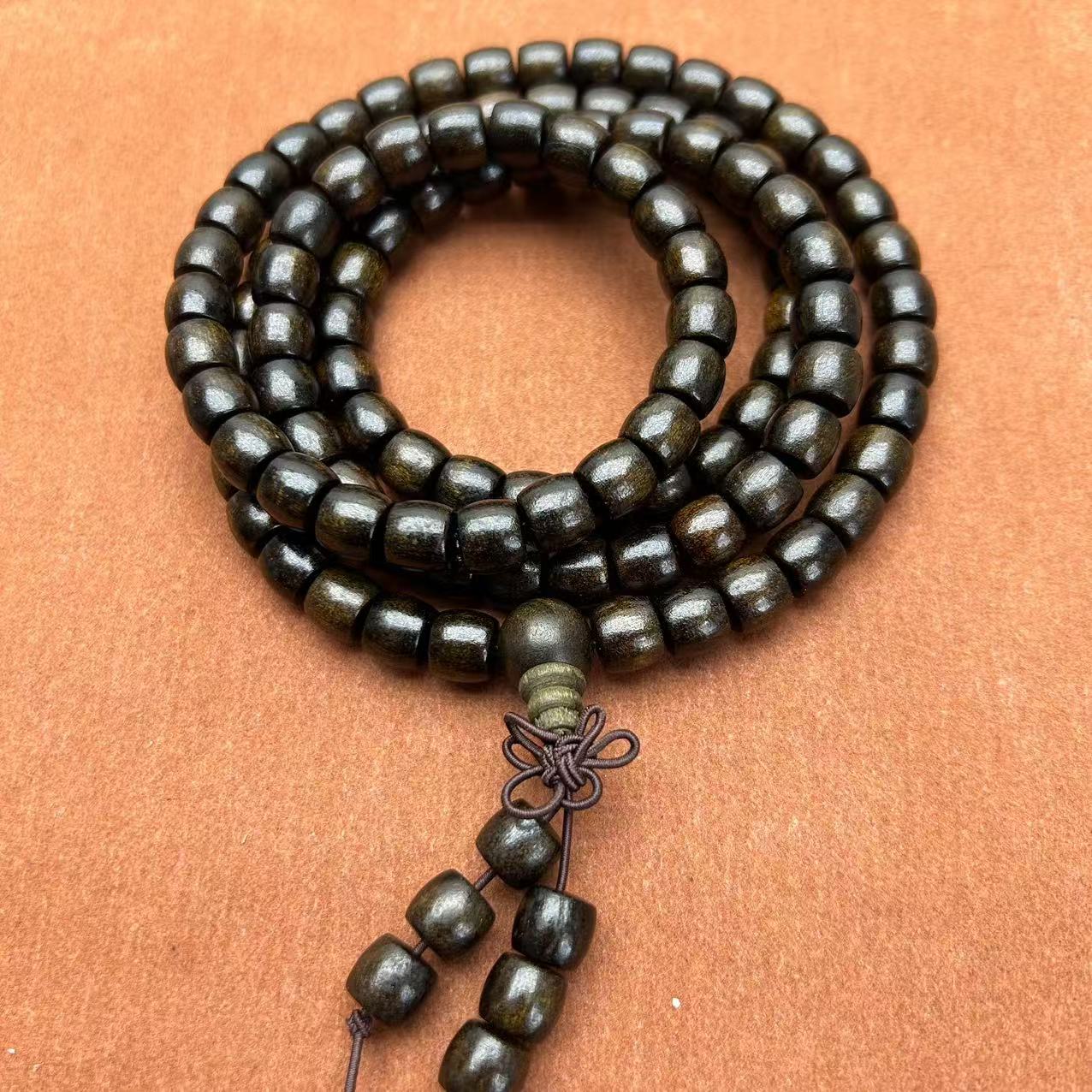 【上品文玩】沉木手串-009