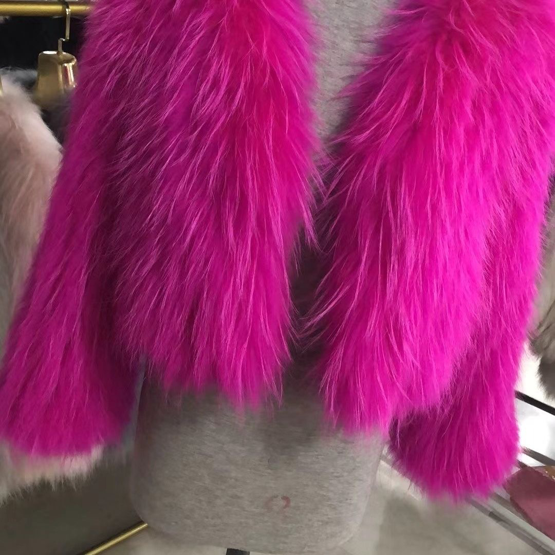 毛毛皮草时尚毛领气质外套实物已直播间为准秋冬冬季女款百搭保暖