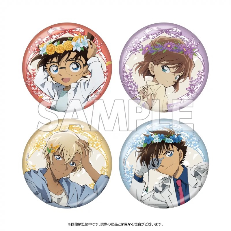 日谷 YTE 名侦探柯南 花环 花冠flow in the wind大闪徽章AGF场贩