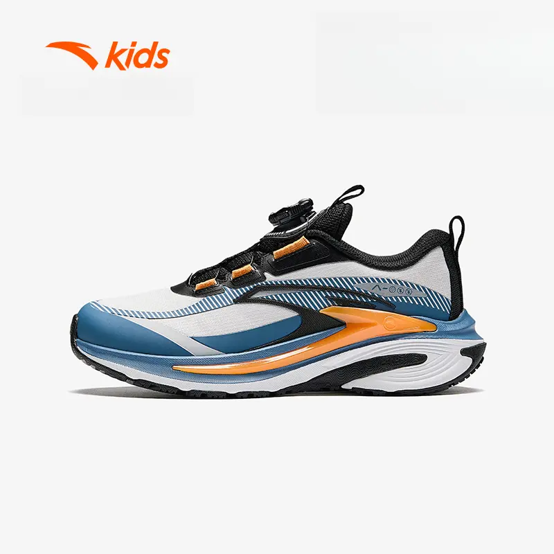 安踏儿童跑鞋2024新款防滑耐磨青少年运动犟弹跑步鞋312445522-YH