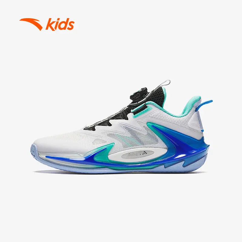 anta kids/安踏儿童男大童青狂刺男子秋季网面缓震耐磨运动篮球鞋