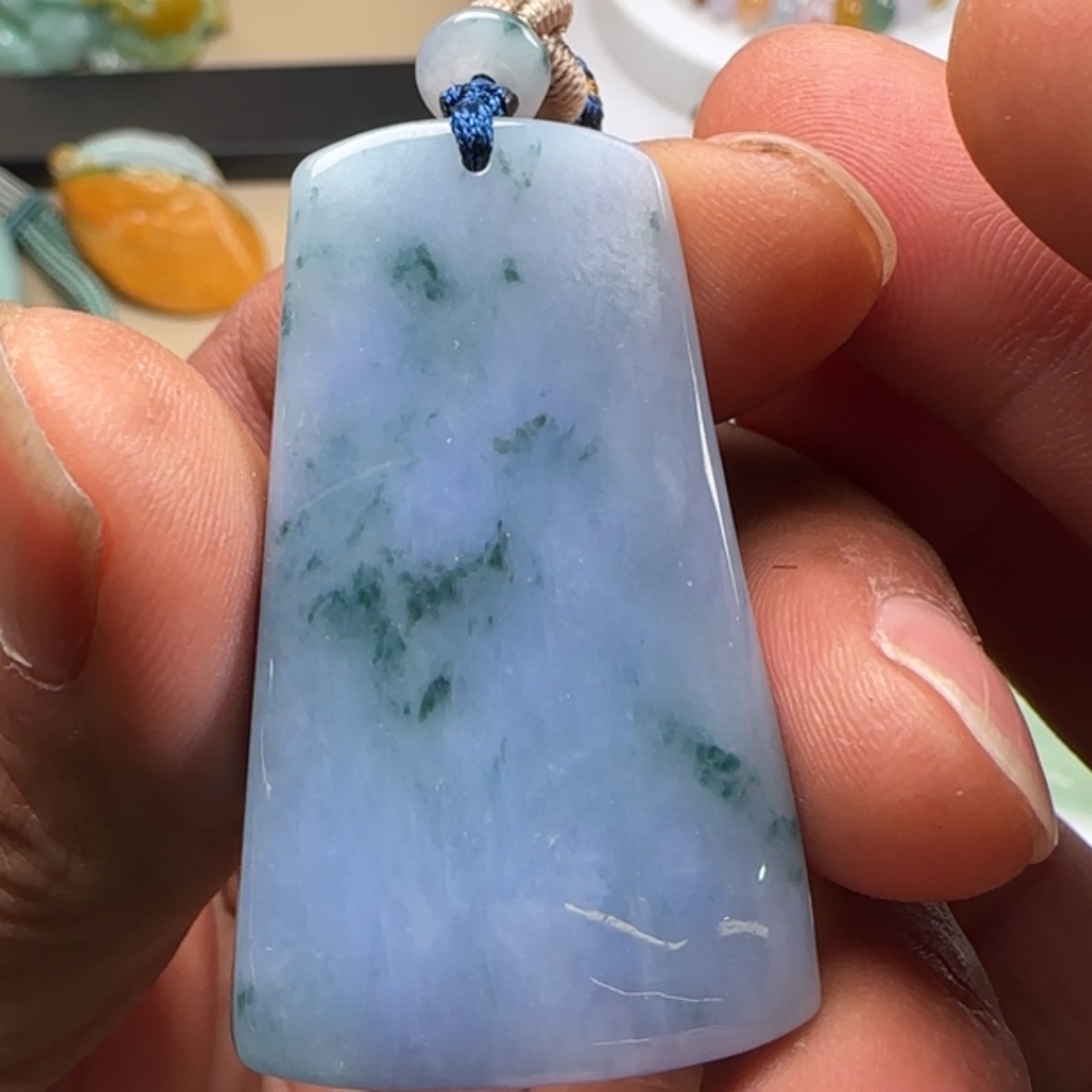 【闪购商品】翡翠挂件未镶嵌用****莲