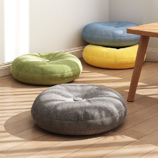 简约小坐垫蒲团坐垫禅客厅跪地板垫飘窗地毯坐垫耐用座垫屁股垫