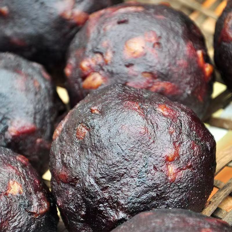 湖南特产邵阳经典猪血丸子柴火烟熏豆腐干正宗贵州花椒麻辣血豆腐