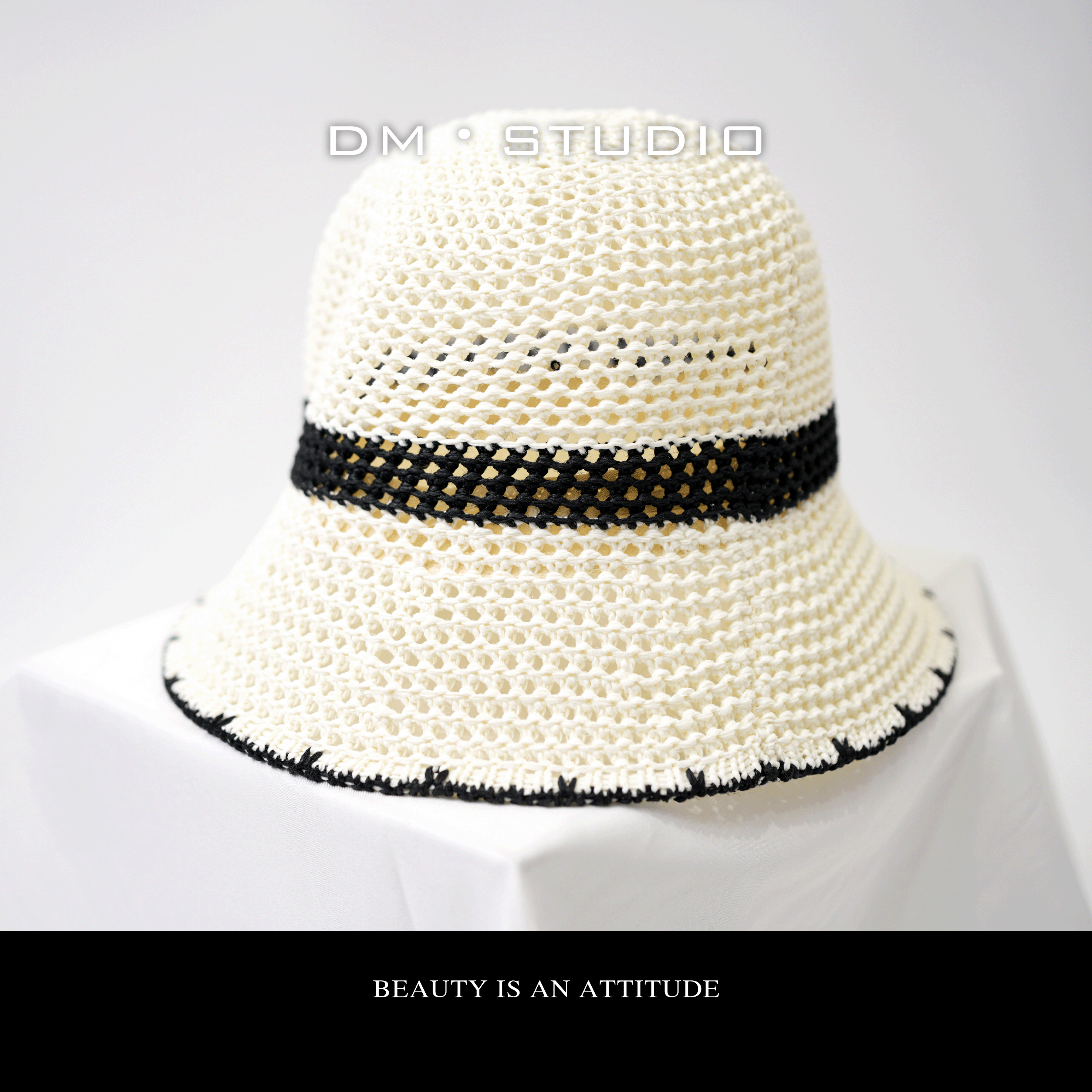 DM•STUDIO/出游度假遮阳百搭时尚素颜渔夫帽（MZ366）