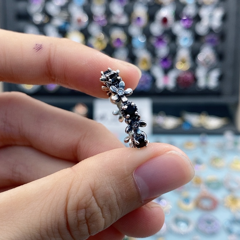 【闪购商品】尖晶石戒指银S925镶嵌不含证书