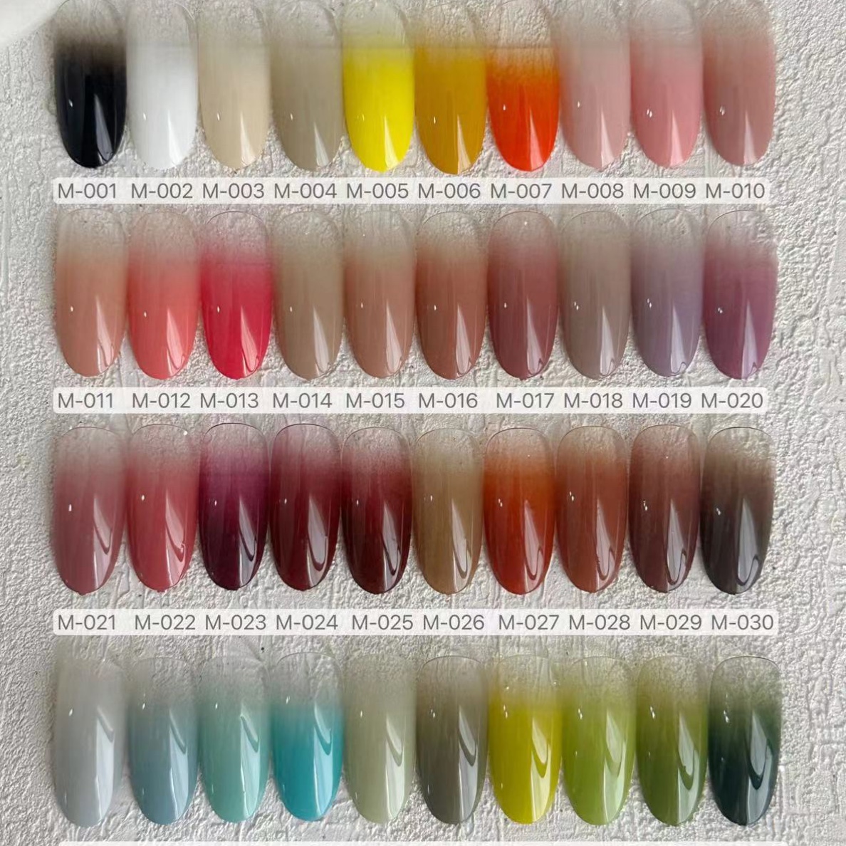 鸭胶 YAgel 新品拍拍胶免洗高饱和浓稠渐变 彩绘胶