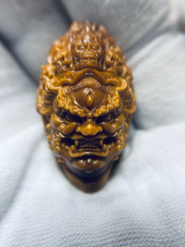 橄榄核雕密宗系列之大黑天，陆续更新